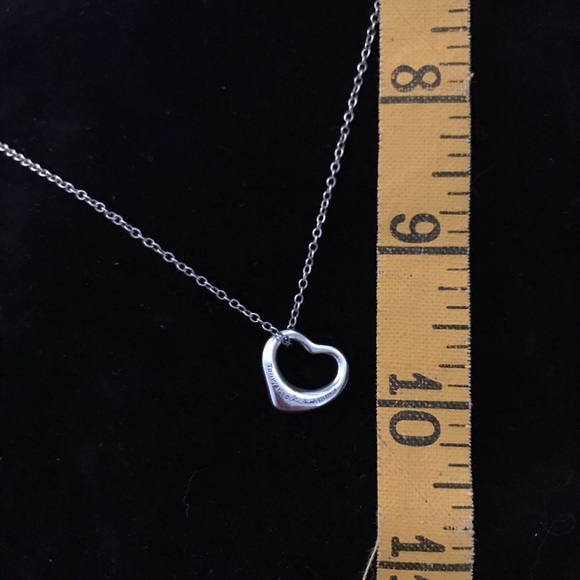 Tiffany’s style open heart necklace - Picture 4 of 6